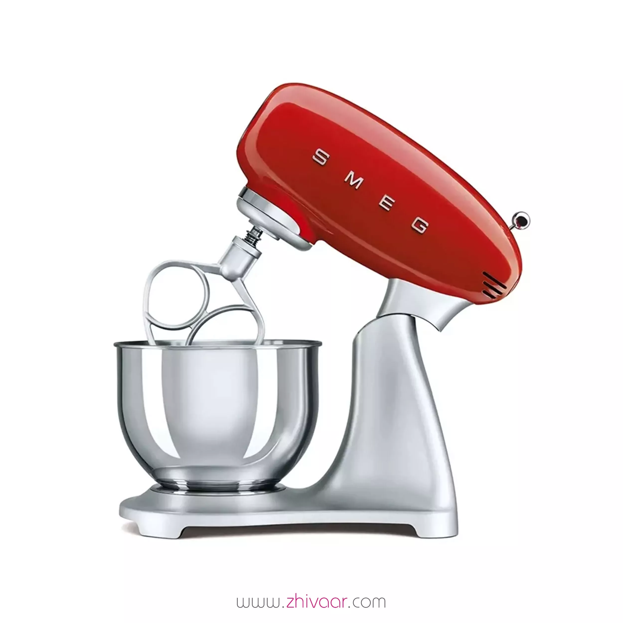 خرید همزن کاسه دار SMEG مدل SMF-02RDEU رنگ قرمز - قیمت همزن کاسه دار SMEG مدل SMF 02RDEU